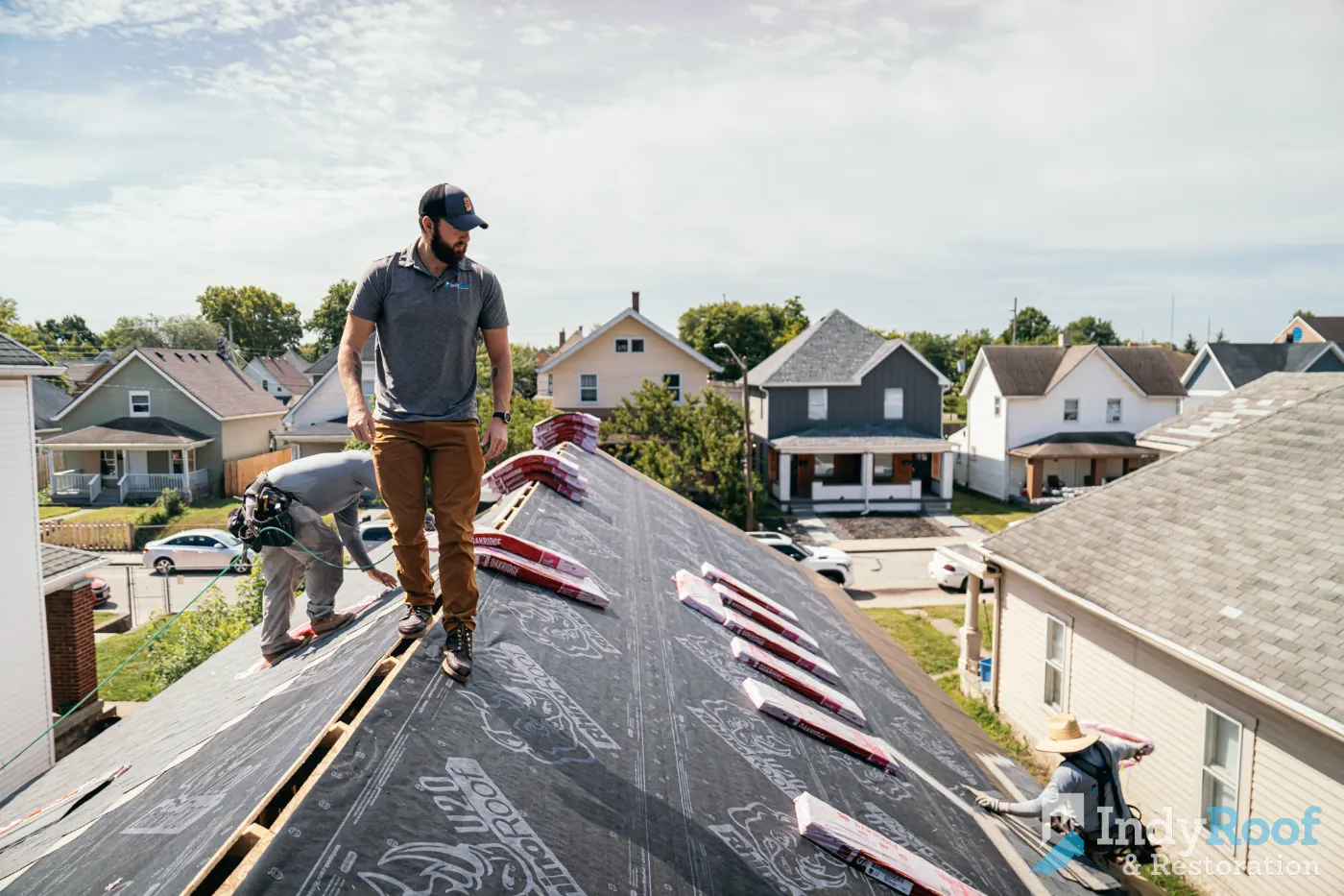 Manufacturer-certified roof installation in Merrimac